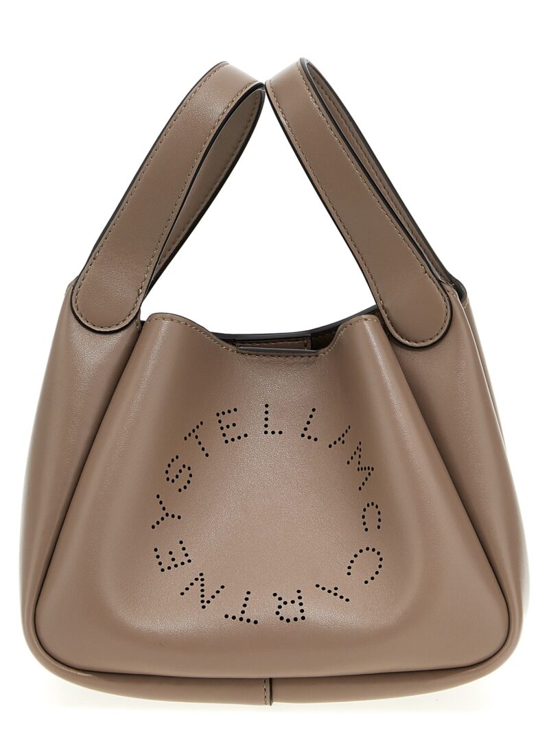 'Logo' handbag STELLA MCCARTNEY Beige