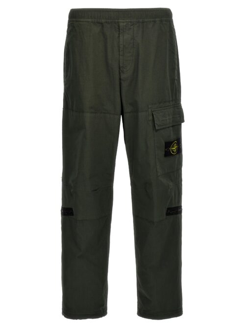 Ripstop cargo pants STONE ISLAND Green