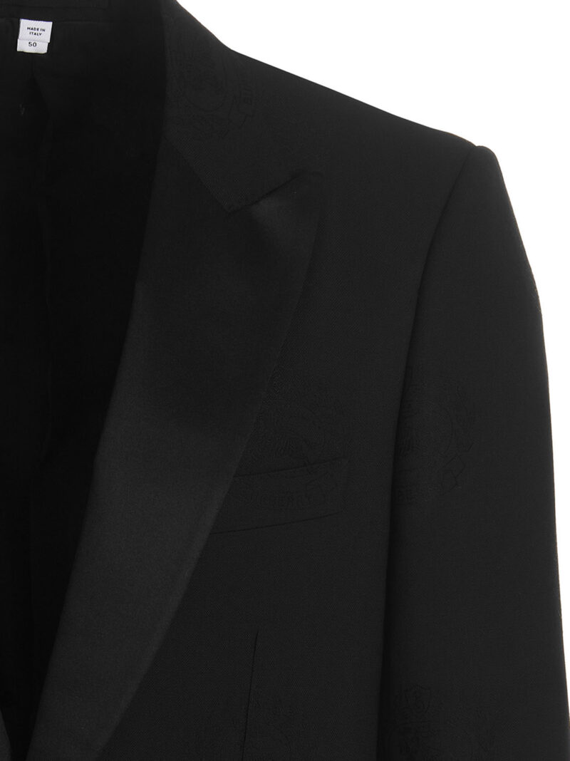 'Edinburgh' blazer Man BURBERRY Black