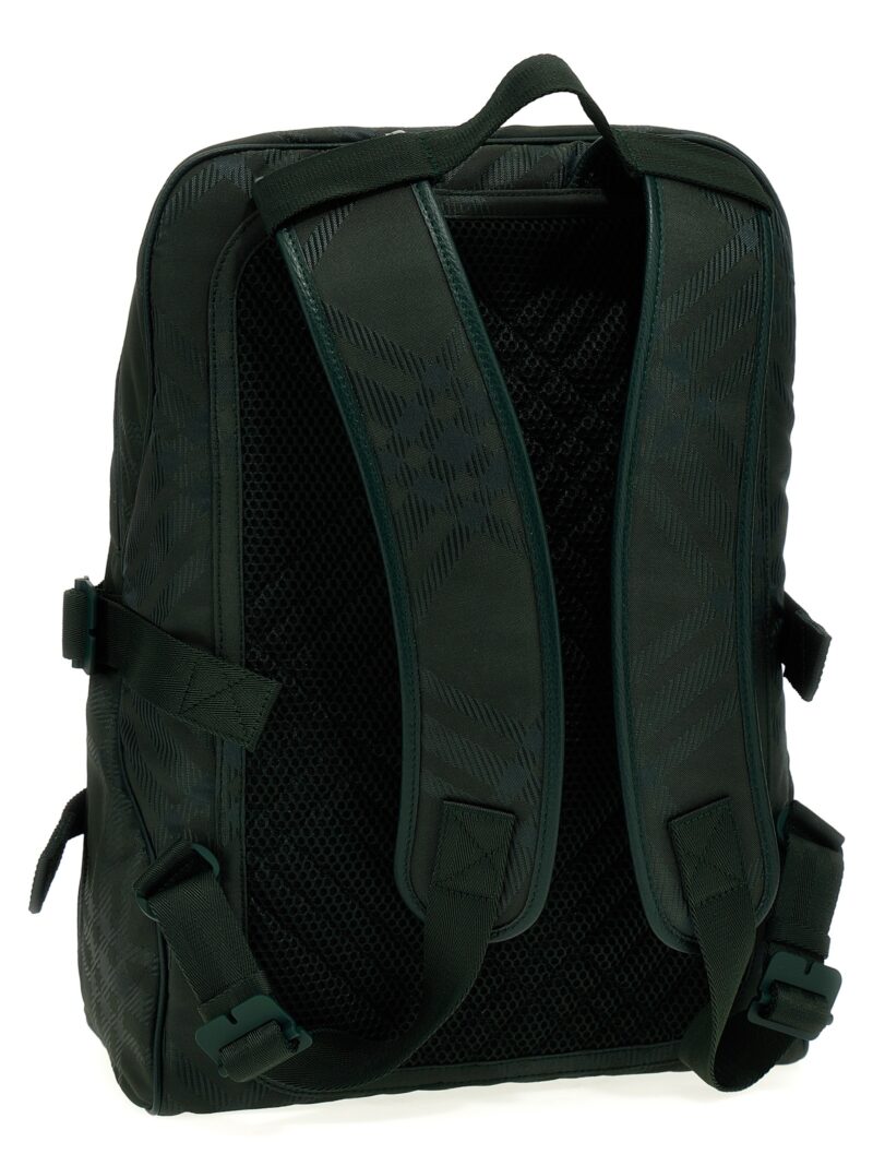 Check backpack 8080841VINE BURBERRY Green