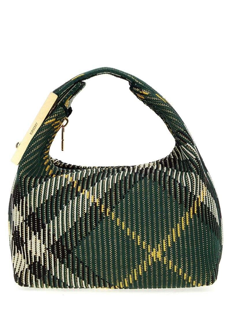'Peg' mini handbag BURBERRY Green