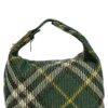 'Peg' medium handbag BURBERRY Green