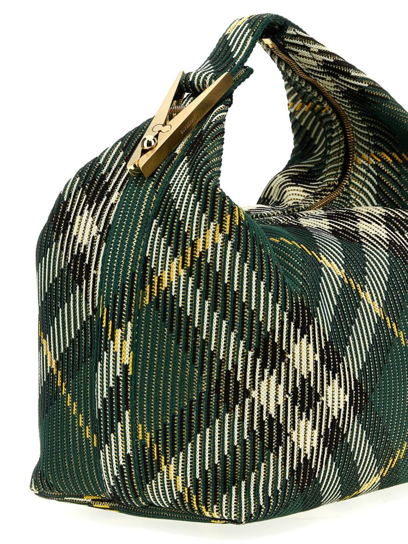 'Peg' medium handbag Woman BURBERRY Green