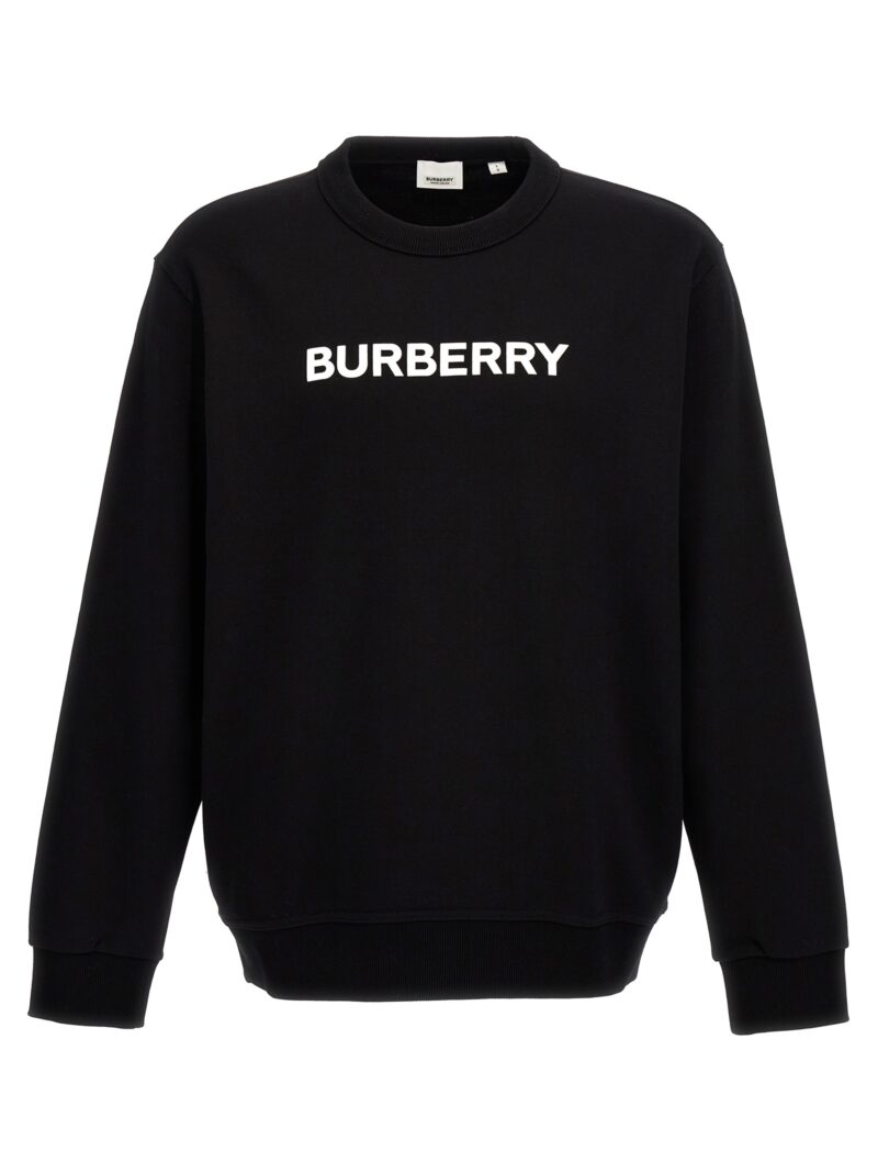 Logo print sweatshirt BURBERRY Black