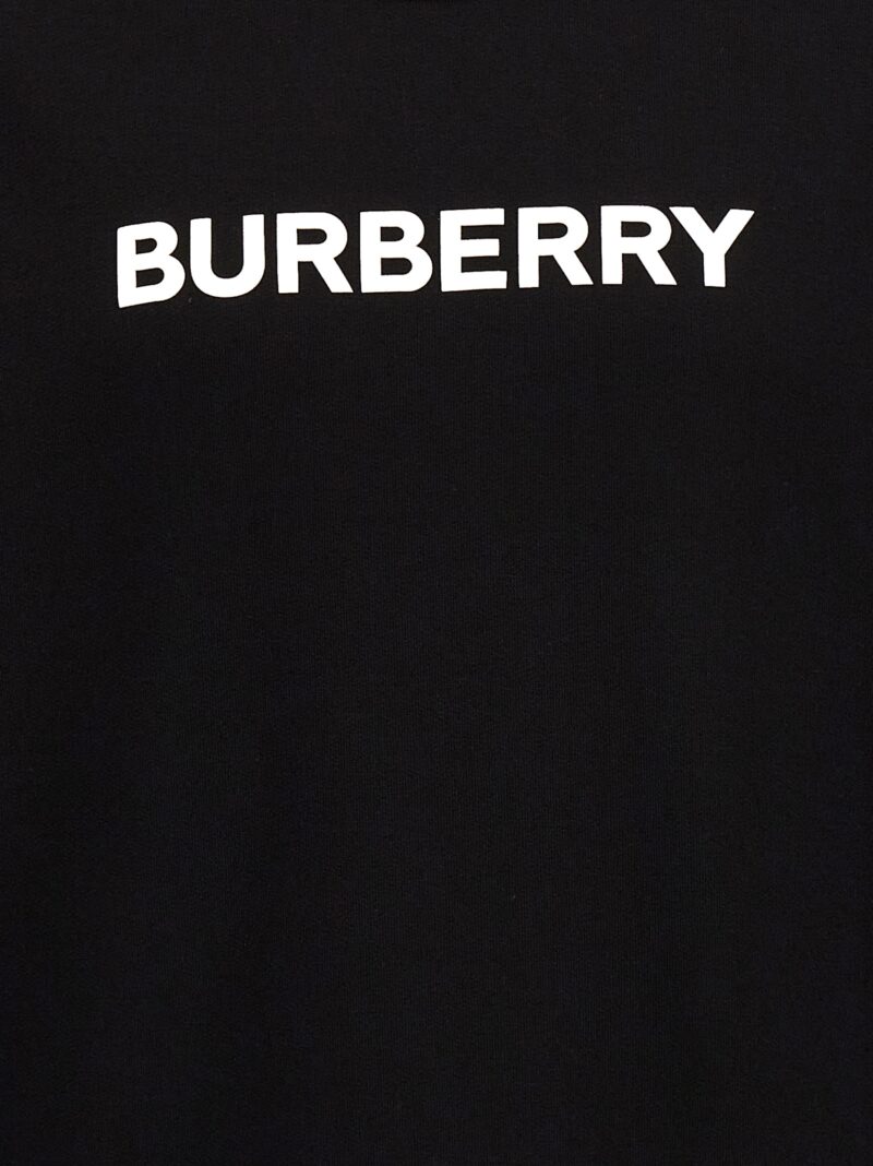 Logo print sweatshirt 100% cotton BURBERRY Black