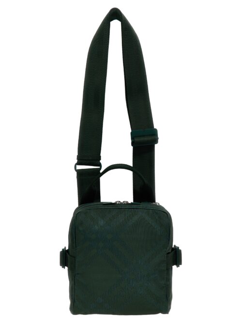 Check shoulder strap BURBERRY Green