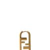 'O'Lock' single earrings FENDI Gold
