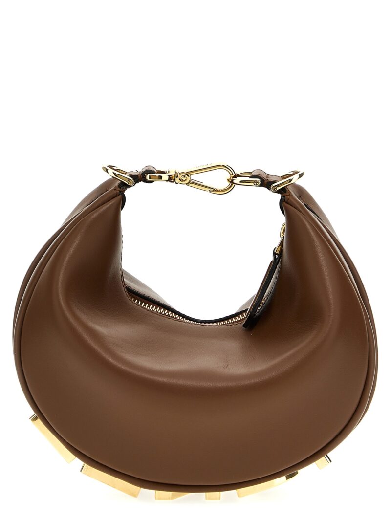 'Fendigraphy mini' handbag FENDI Brown