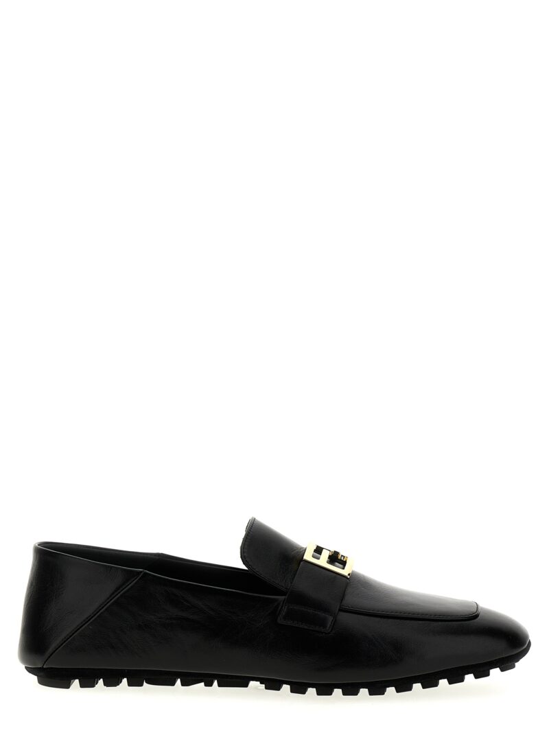 'Baguette' loafers FENDI Black