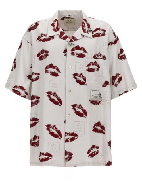 'Lips All-Over' shirt MAISON MIHARA YASUHIRO Multicolor