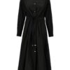 Nylon maxi dress HERNO Black