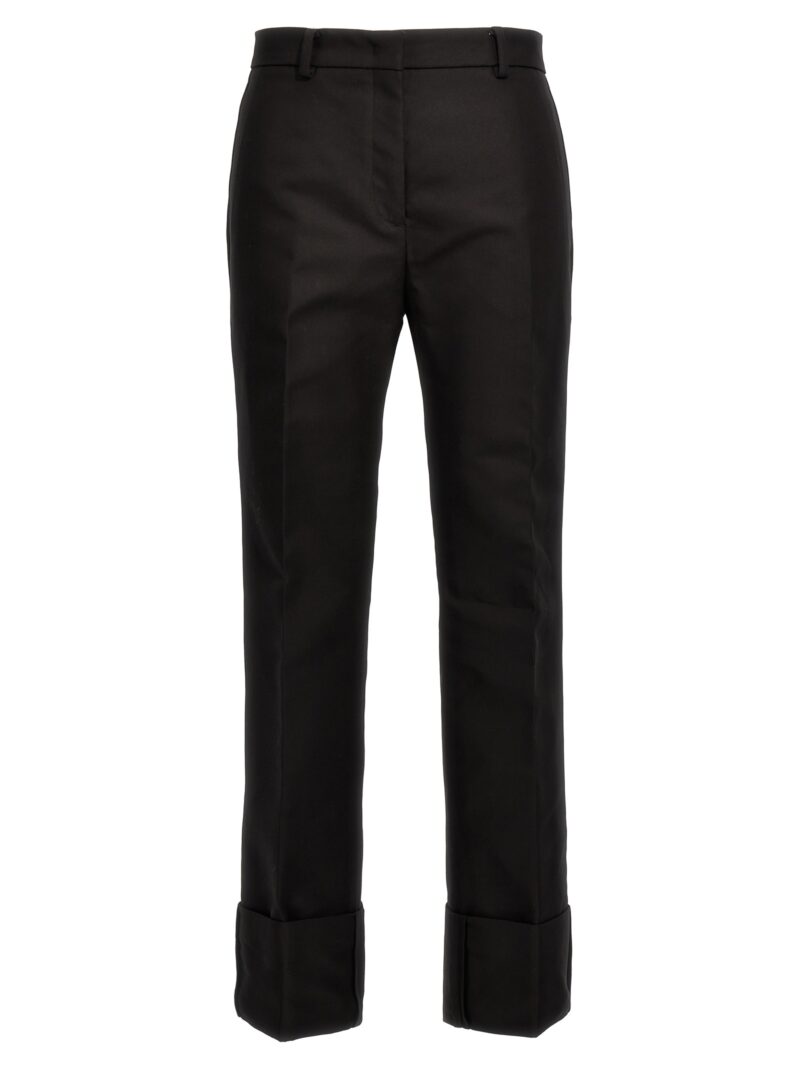 Maxi turn-up trousers N°21 Black