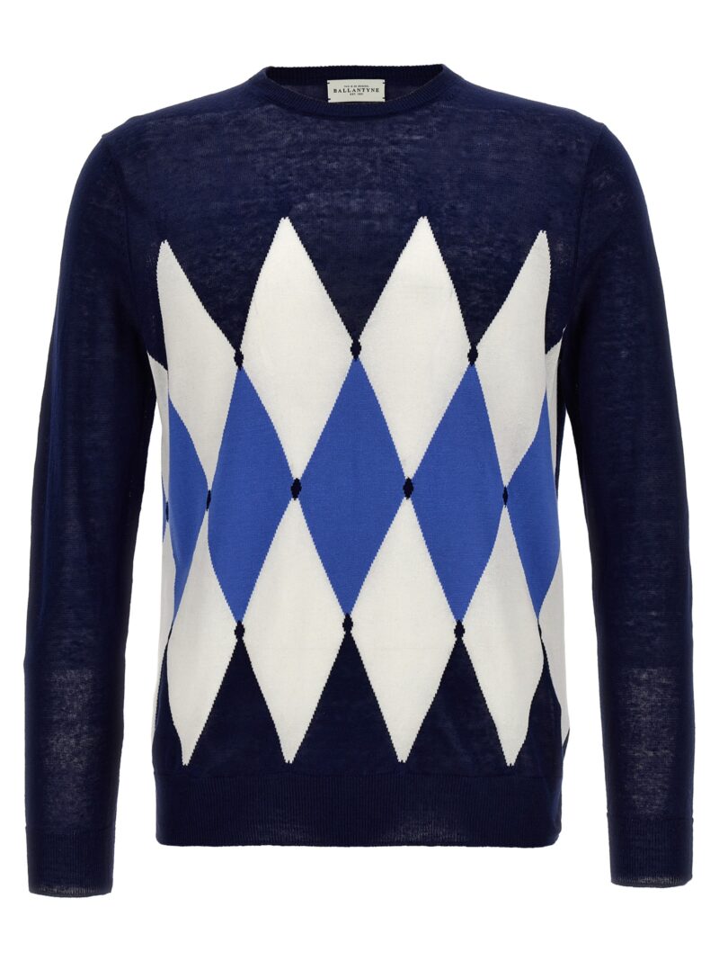'Argyle' sweater BALLANTYNE Blue