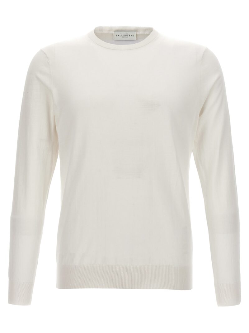 Cotton sweater BALLANTYNE White