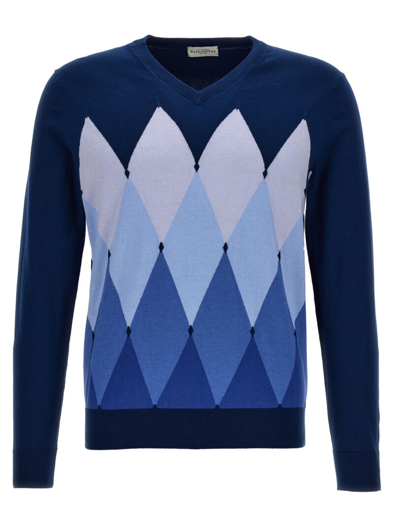 'Argyle' sweater BALLANTYNE Blue