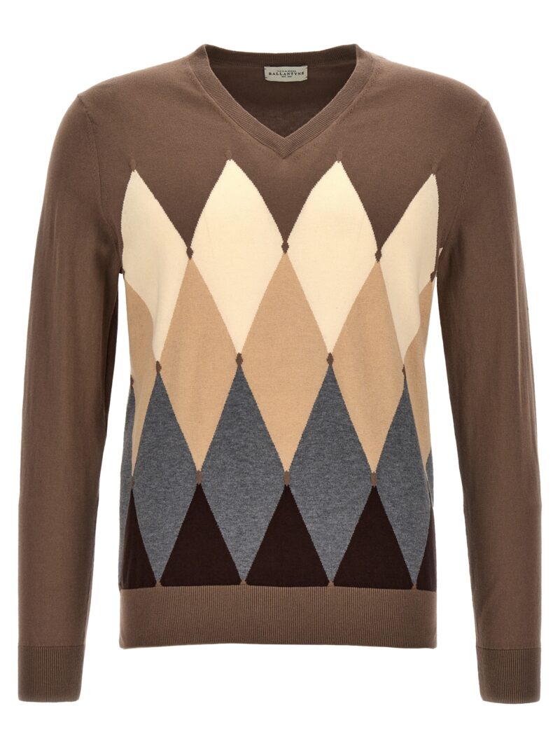 'Argyle' sweater BALLANTYNE Beige