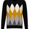 'Argyle' sweater BALLANTYNE Black