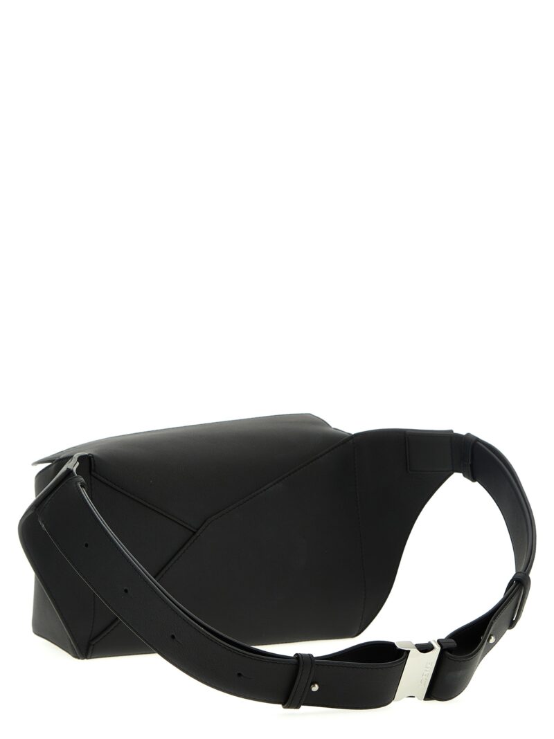 'Puzzle' small fanny pack B510SEBX021100 LOEWE Black