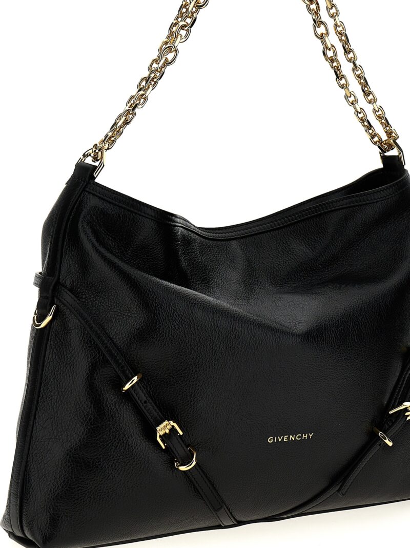 'Voyou Chain' medium shoulder bag Woman GIVENCHY Black