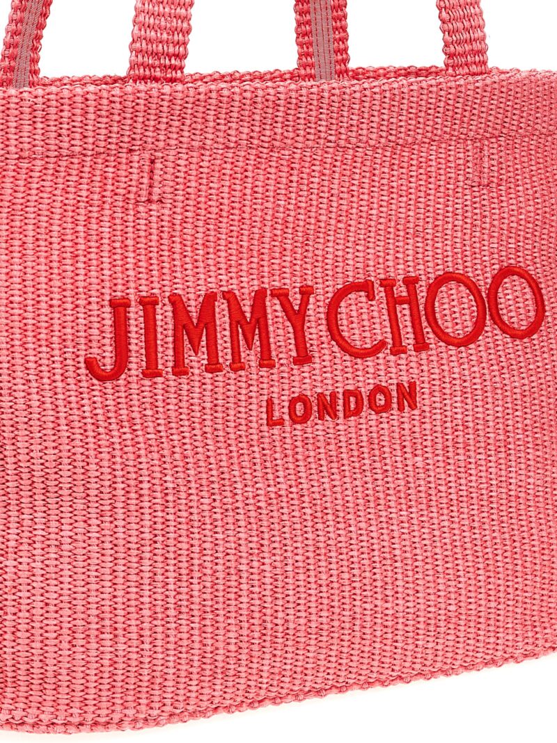 'Beach Tote E/W' shopping bag Woman JIMMY CHOO Pink