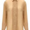 Pleated plastron shirt TOM FORD Beige
