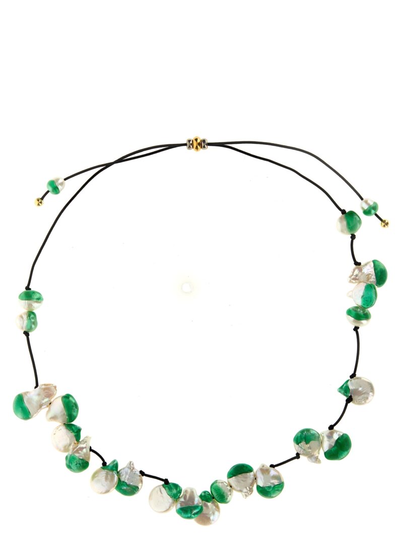 'Vacanza Pearl' necklace PANCONESI Green