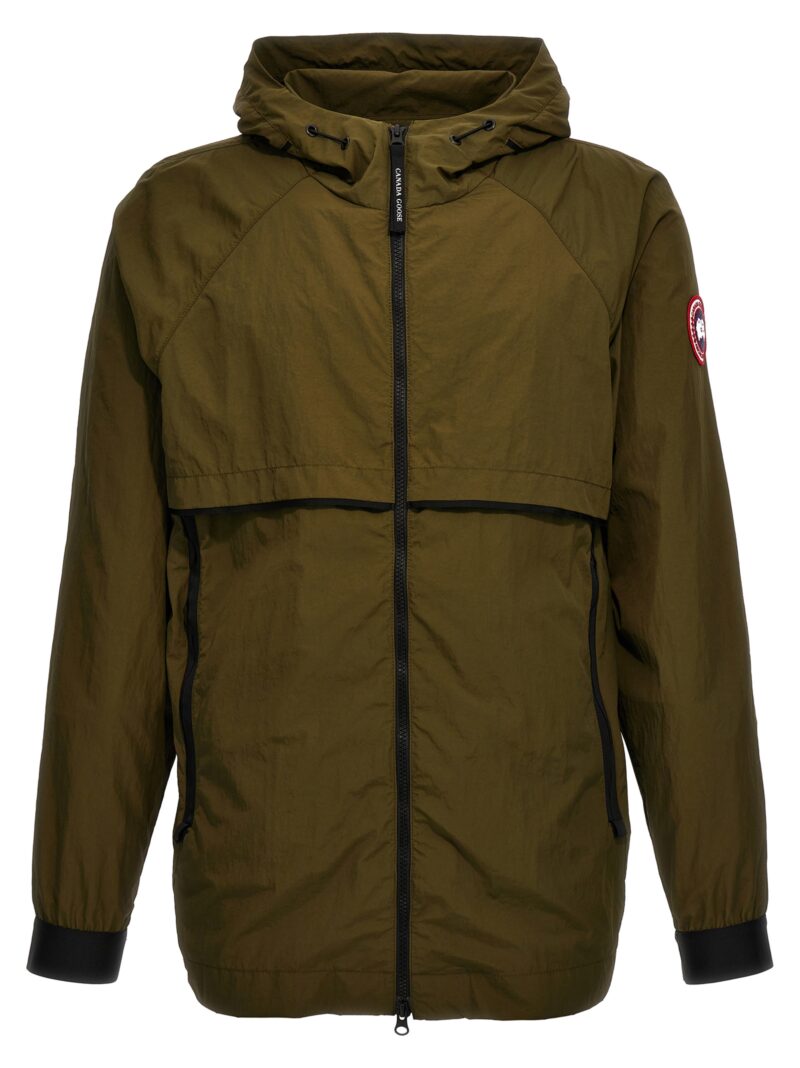 'Faber' hooded jacket CANADA GOOSE Green