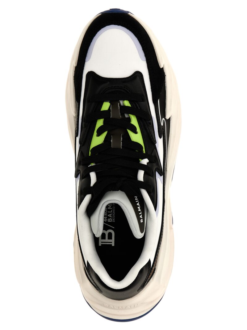 'Run-Row' Sneaker 100% calfskin leather (Bos Taurus) BALMAIN Multicolor