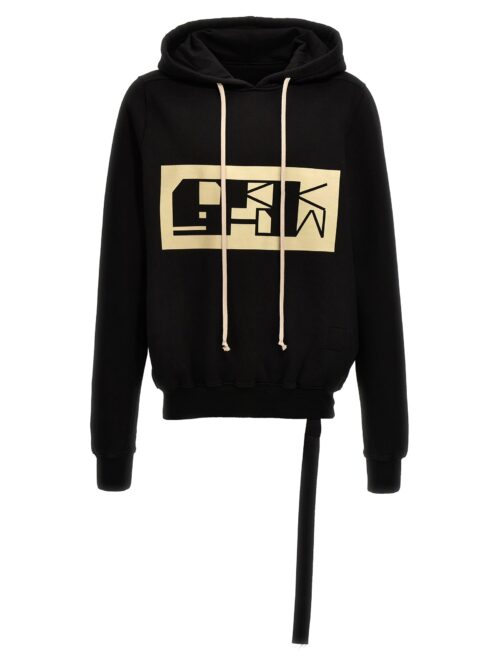 Logo print hoodie DRKSHDW Black