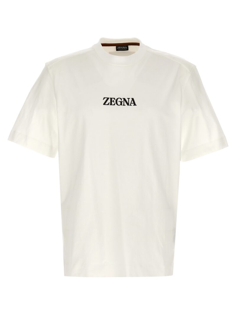Logo t-shirt ZEGNA White