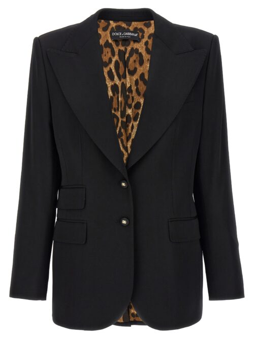 'Turlington' blazer DOLCE & GABBANA Black