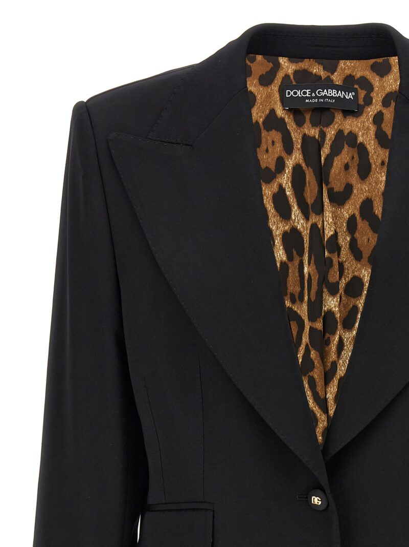 'Turlington' blazer Woman DOLCE & GABBANA Black