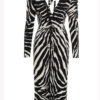 ‘Zebra’ dress DOLCE & GABBANA White/Black