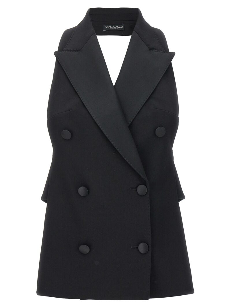 Double-breasted vest DOLCE & GABBANA Black