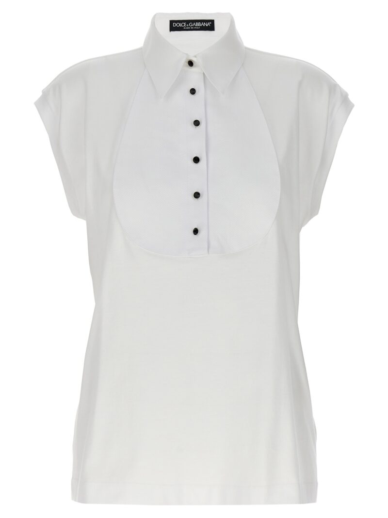 Plastron T-shirt DOLCE & GABBANA White