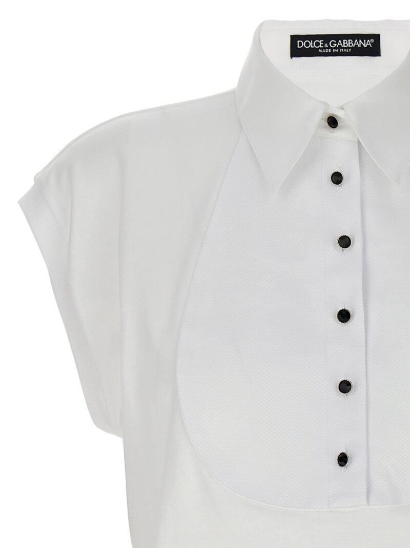 Plastron T-shirt Woman DOLCE & GABBANA White