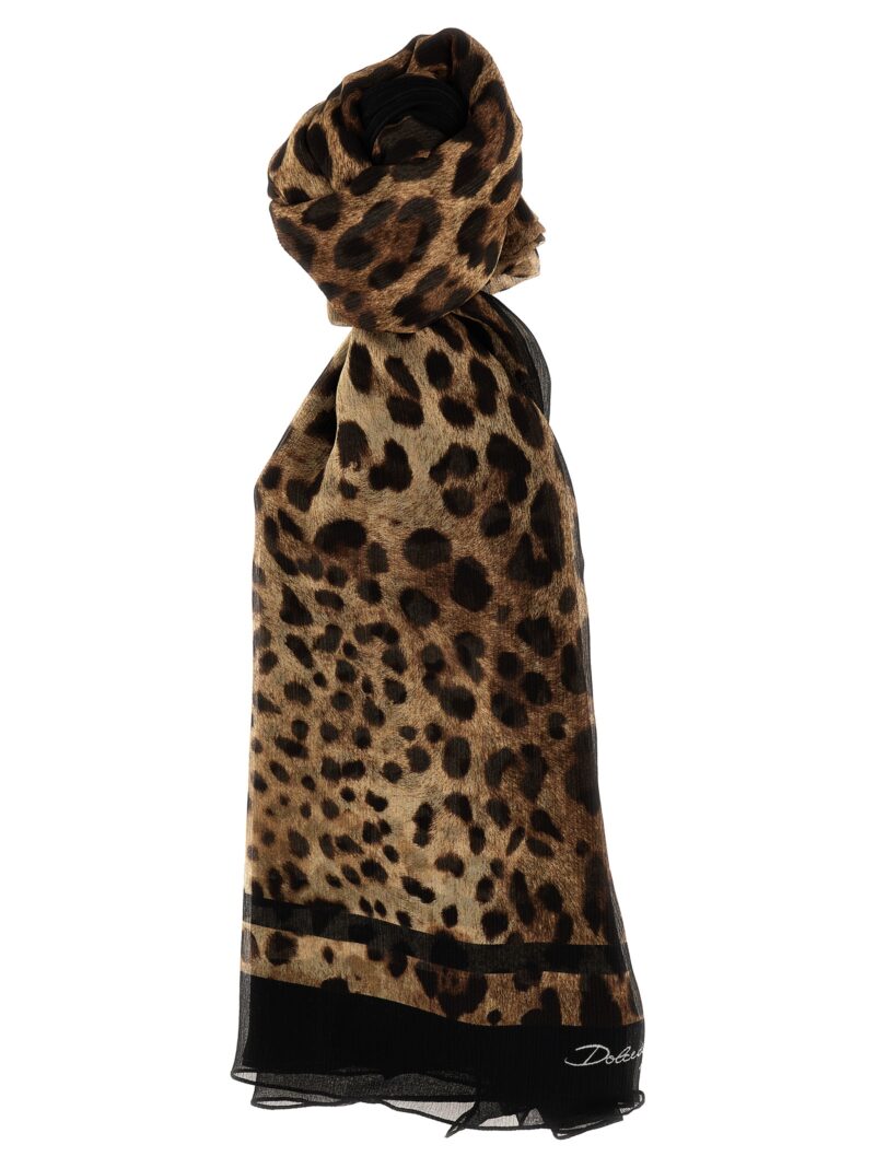 'Leopard' scarf DOLCE & GABBANA Multicolor