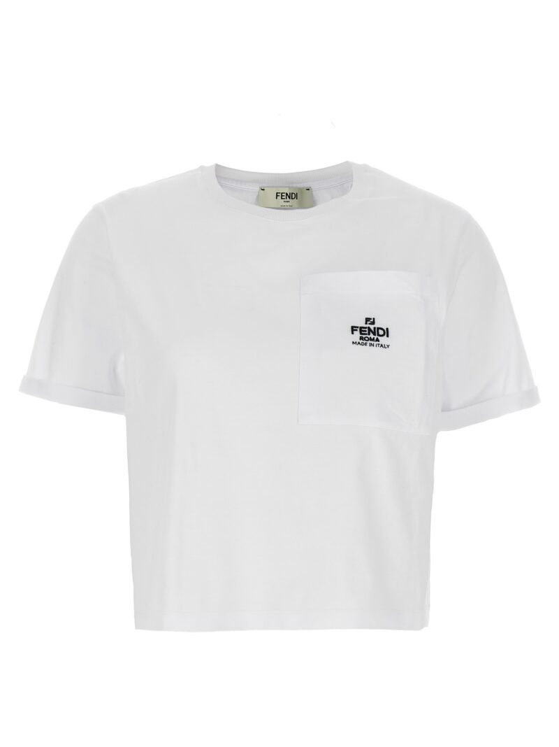 'Fendi Roma' T-shirt FENDI White