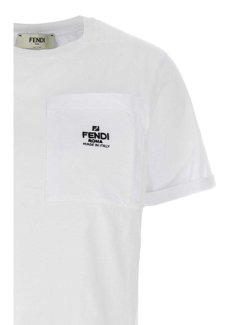 'Fendi Roma' T-shirt Woman FENDI White