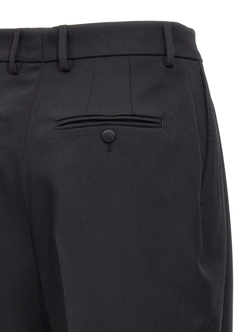 Gabardine bermuda shorts 100% virgin wool DOLCE & GABBANA Black