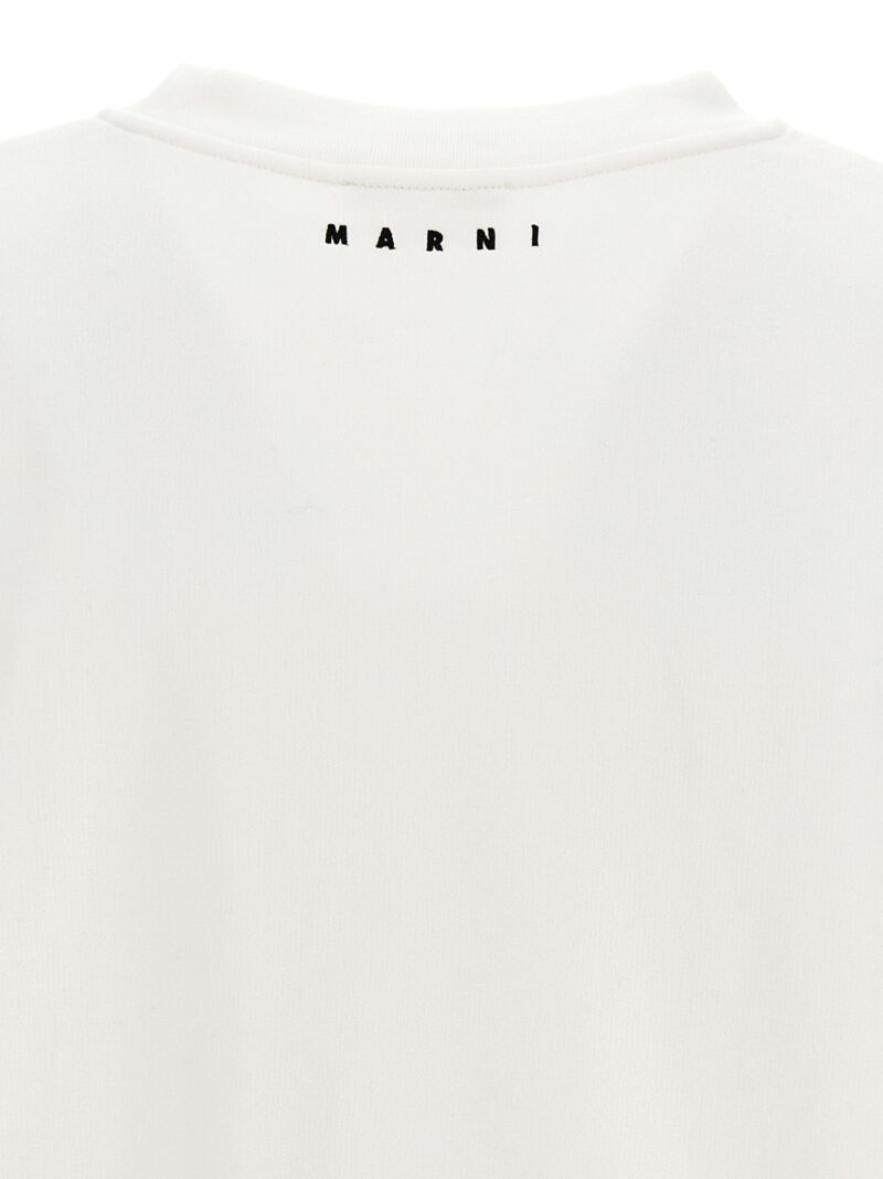 'Bespoke Brushed' sweatshirt 100% cotton MARNI White