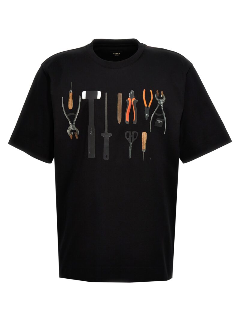 'Fendi tools' T-shirt FENDI Black