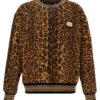 Leopard print sweatshirt DOLCE & GABBANA Brown