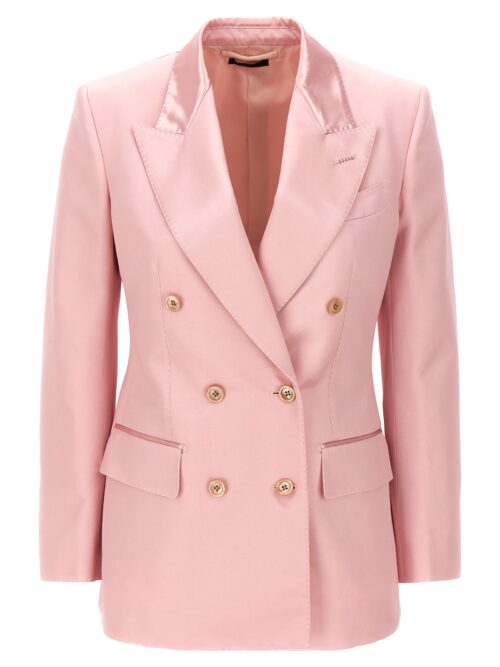 Double-breasted blazer TOM FORD Pink