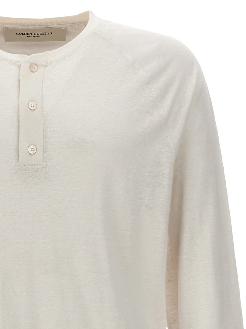 'Ludovico' polo shirt Man GOLDEN GOOSE White