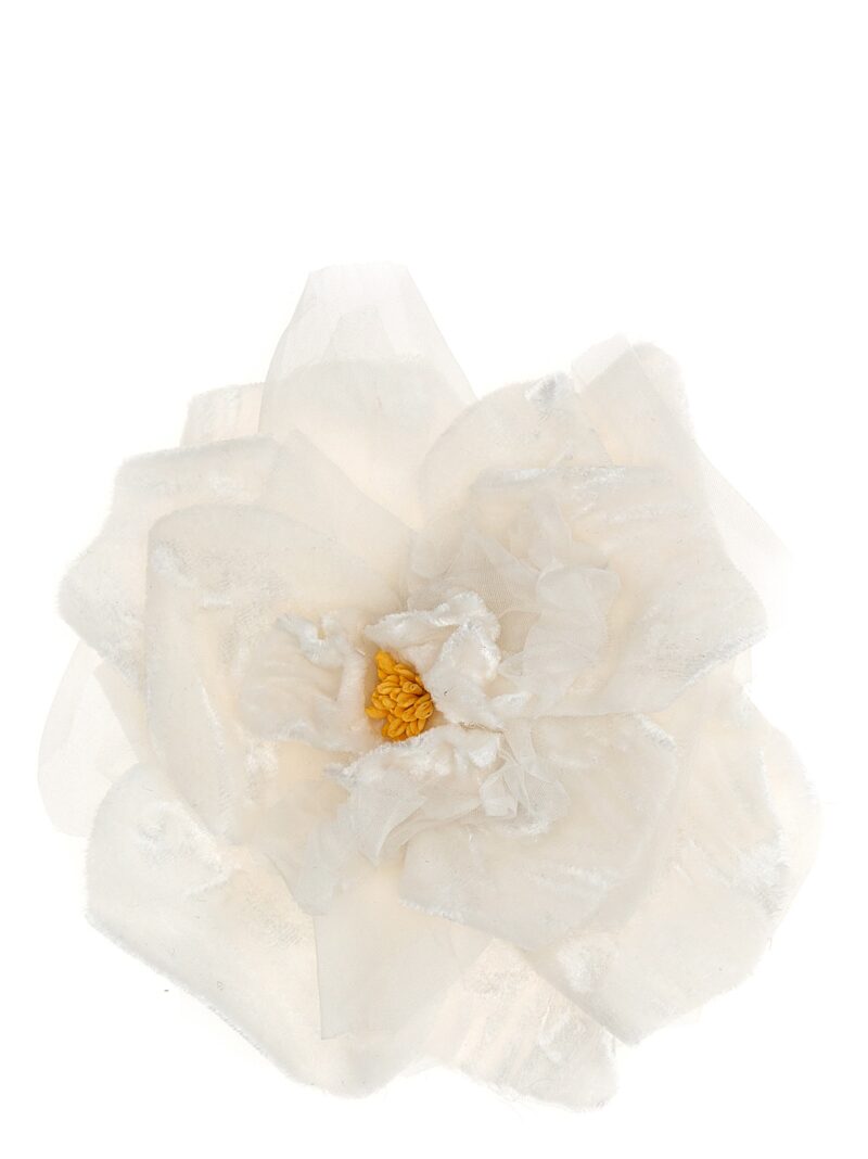 Flower brooch DOLCE & GABBANA White