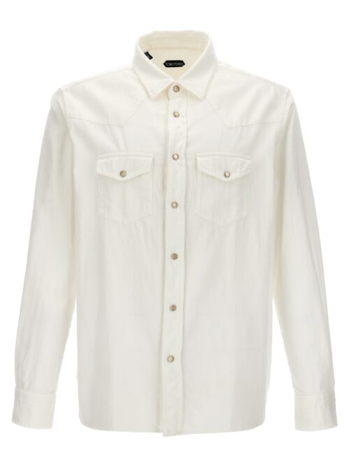 Denim shirt TOM FORD White