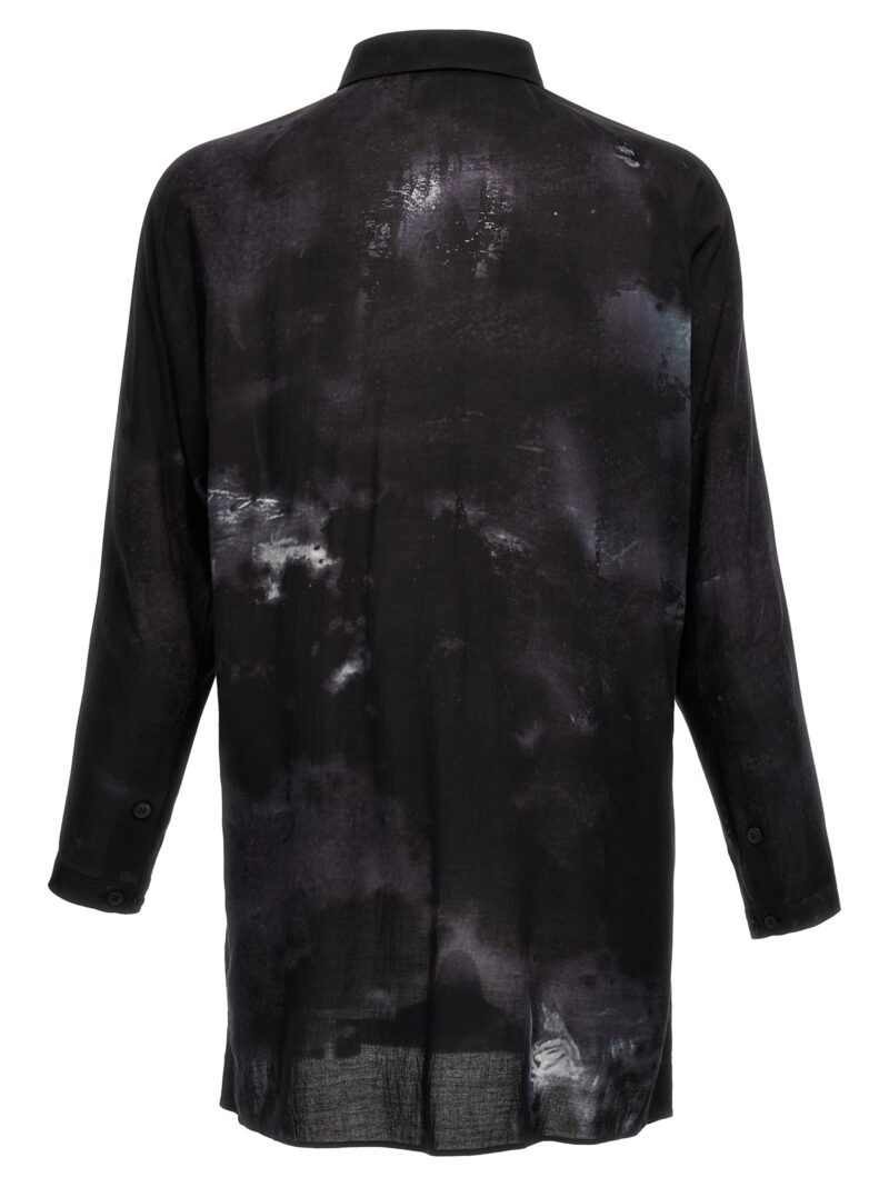 'J-Pt Side Gusset' shirt Man YOHJI YAMAMOTO Black