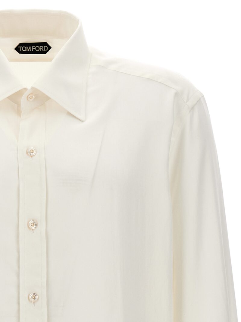 'Parachute' shirt Man TOM FORD White