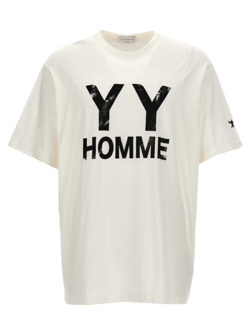 Logo print T-shirt YOHJI YAMAMOTO White